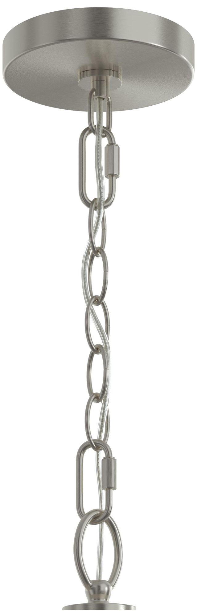 Image 7 Jheni Three-Light Foyer Pendant with Clear Glass Shades more views