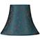 Jiangsu Jewelry Blue Soft Bell Lamp Shade 7x14x11 (Spider)