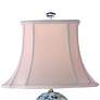 Jin 29" Multi-Color Porcelain Scalloped Jar Table Lamp