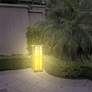 Jira 24 1/2" High Beige LED Solar Powered Zen Lantern Light