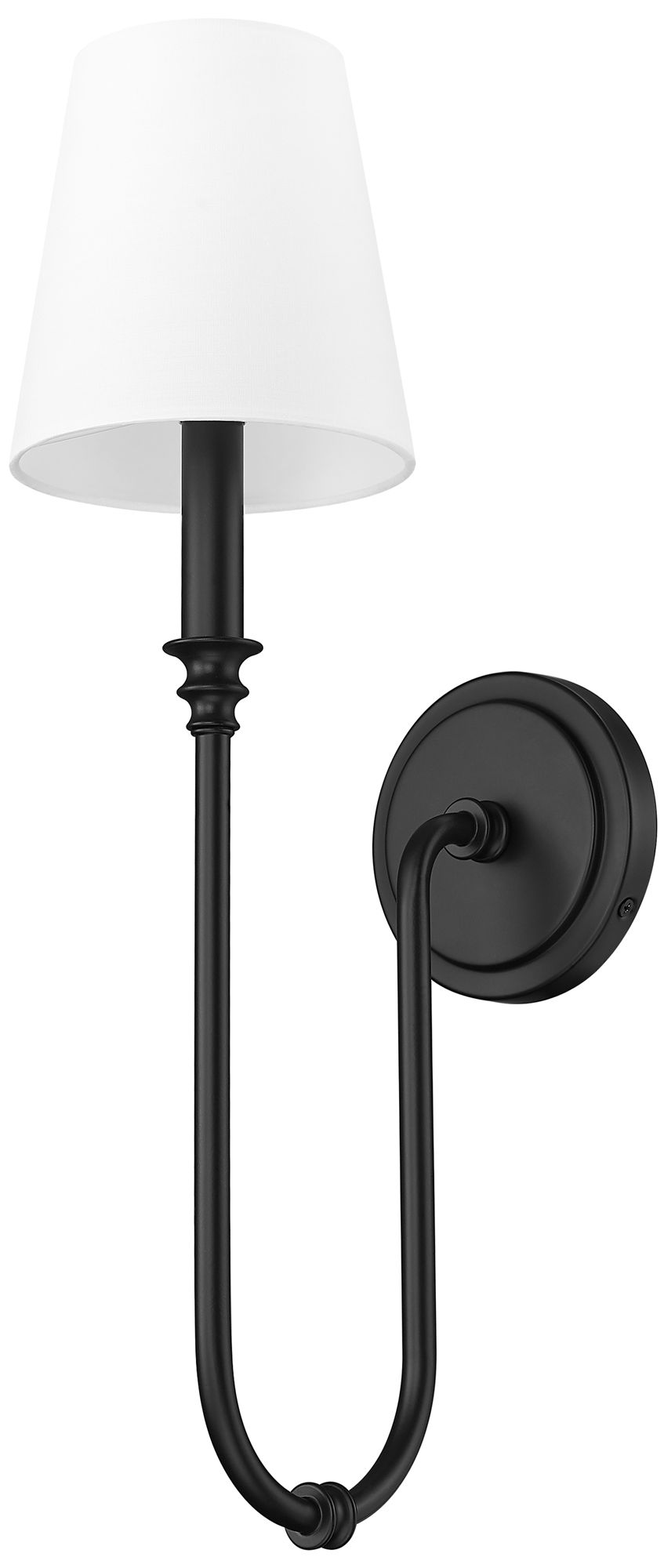 Image 7 Jisele by Z-Lite Matte Black 1 Light Wall Sconce more views