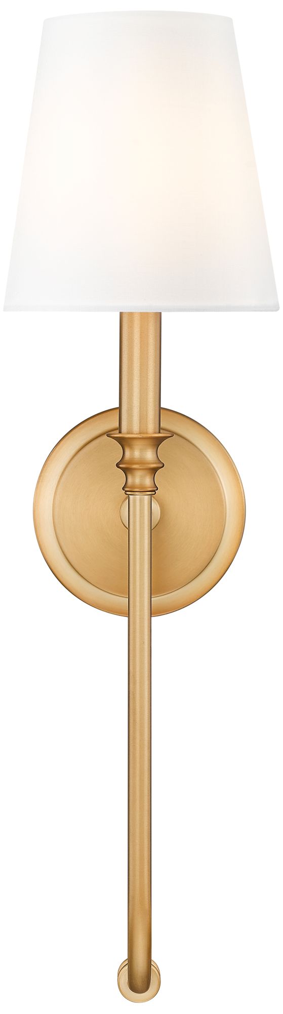 Image 4 Jisele by Z-Lite Rubbed Brass 1 Light Wall Sconce more views