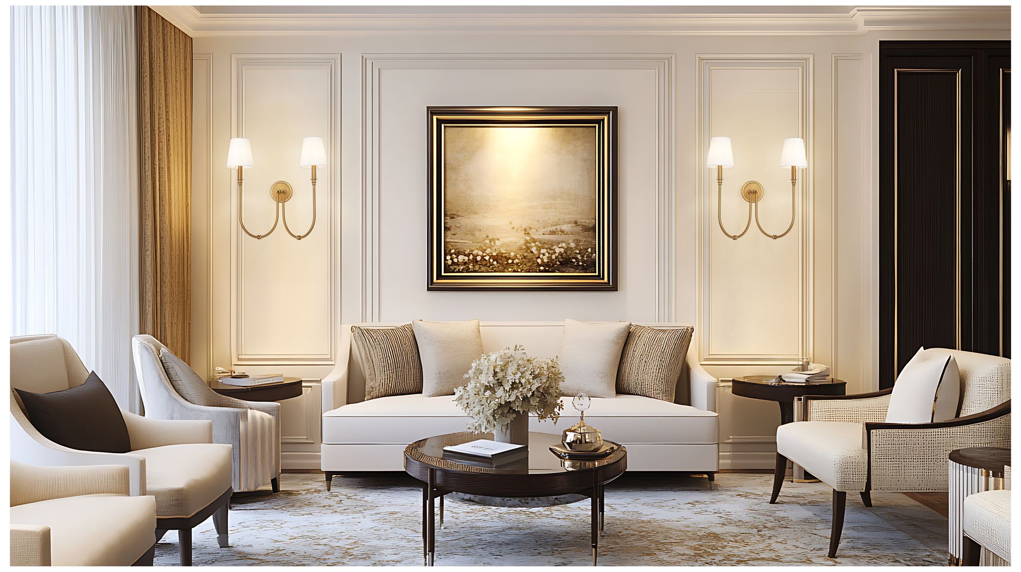 Image 2 Jisele by Z-Lite Rubbed Brass 2 Light Wall Sconce more views