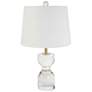 Joan 18 1/2" High Clear Crystal Accent Table Lamp
