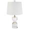 Joan 18 1/2" High Clear Crystal Accent Table Lamp