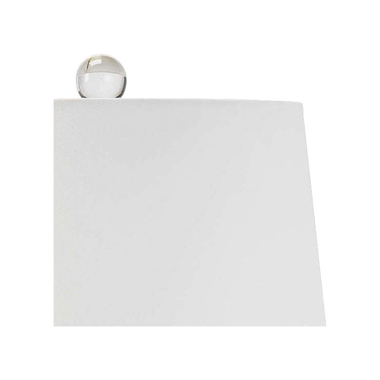 Image 2 Joan 18 1/2" High Clear Crystal Accent Table Lamp more views