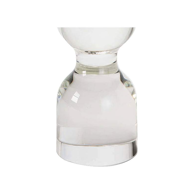 Image 3 Joan 18 1/2" High Clear Crystal Accent Table Lamp more views