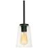 Joanna 1 Light Pendant - Black