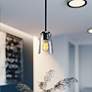 1_Joanna 1 Light Pendant - Black