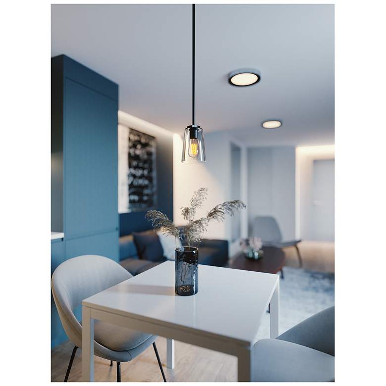 Image 5 Joanna 1 Light Pendant - Black more views