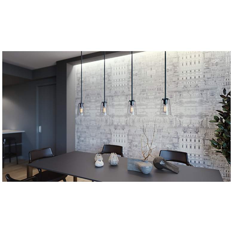 Image 6 Joanna 1 Light Pendant - Black more views