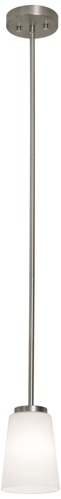 Image 2 Joanna 1 Light Pendant - Satin Nickel more views