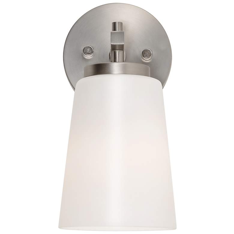Image 2 Joanna 1 Light Sconce - Satin Nickel more views