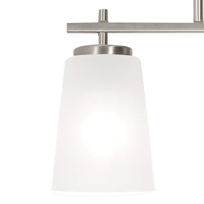 Image 4 Joanna Satin Nickel Linear Pendant more views