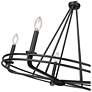 5_Jody 26.5" Wide 5-Light Chandelier in Matte Black more views