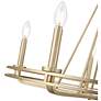 4_Jody 26.5" Wide 5-Light Chandelier in Vintage Brass more views