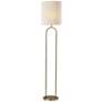 1_Joey Antique Brass Metal Floor Lamp