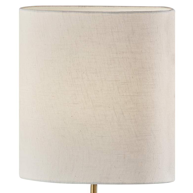 Image 2 Joey Antique Brass Metal Table Lamp more views