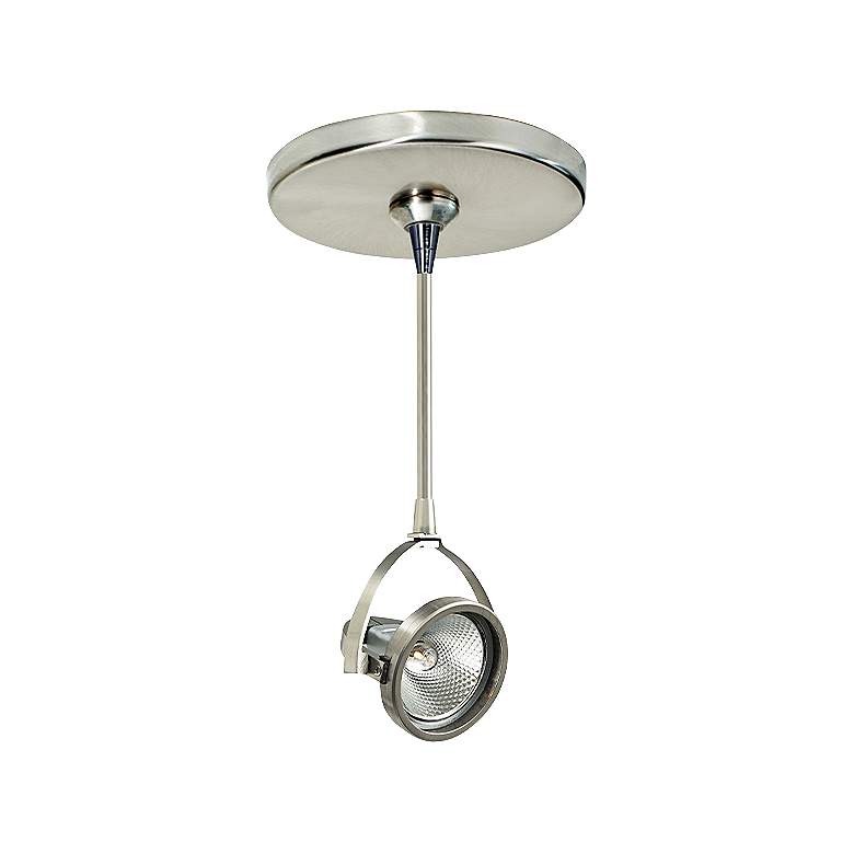 Image 1 John 3" Wide Satin Nickel Adjustable Freejack Mini Pendant