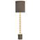 John Richard Cecily Gray Concrete and Gold Orb Buffet Lamp