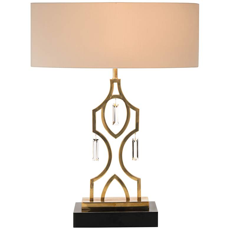Image 1 John Richard Honey Brass Table Lamp