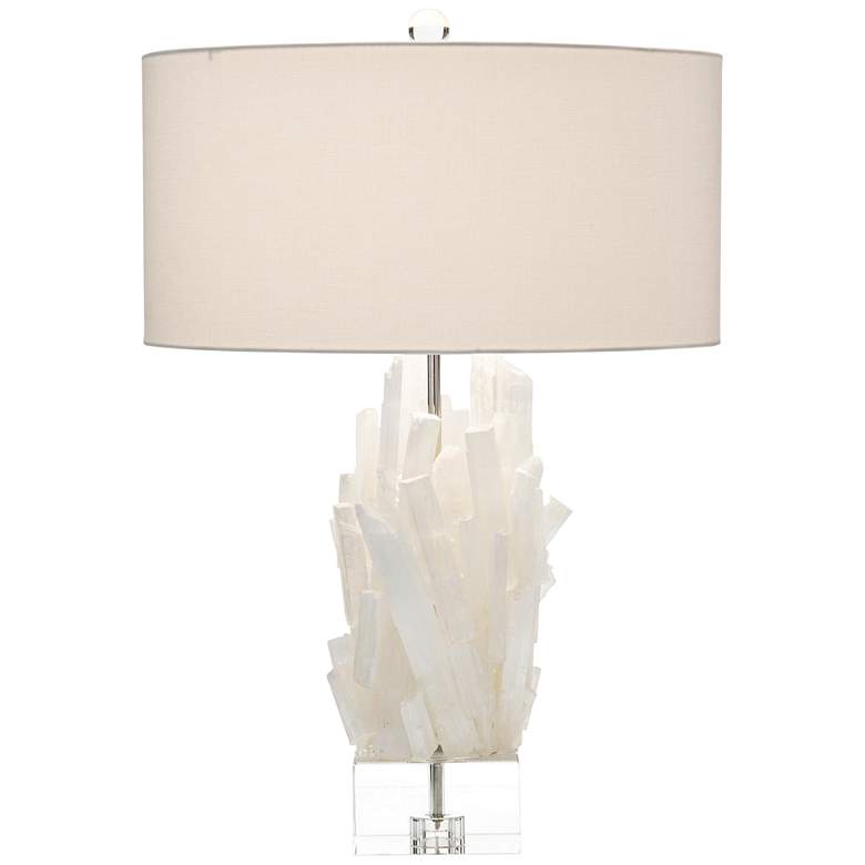 Image 1 John Richard Selenite II White Table Lamp