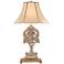 John Richard Weathered Wood Table Lamp