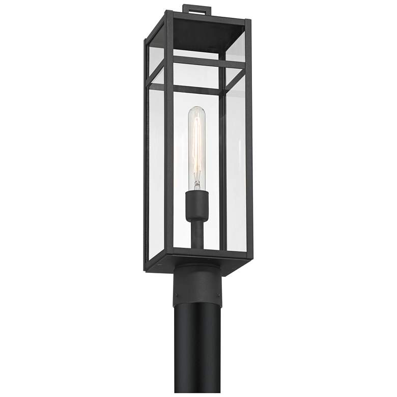 Image 6 John Timberlan San Lucas 21 3/4" High Sand Black Outdoor Post Light more views