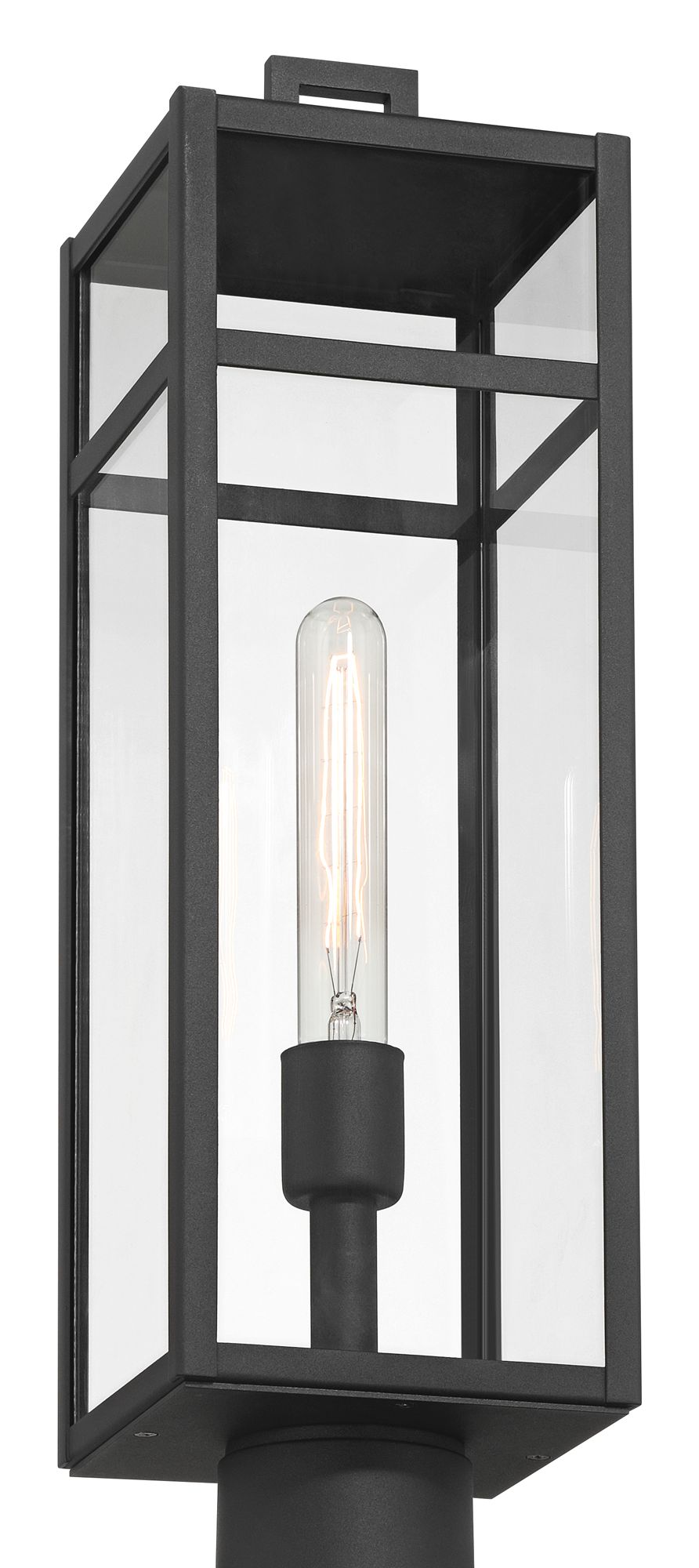 Image 4 John Timberlan San Lucas 21 3/4"H Sand Black Outdoor Pier Mount Light more views