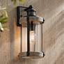 1_John Timberland 15 1/2" Gray Dual-Bright Motion Sensor Outdoor Light