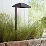 7_John Timberland 23" Textured Black LED Landscape Path Lights Set of 2 more views