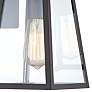 4_John Timberland Arrington 10 3/4" Black and Clear Glass Outdoor Light more views