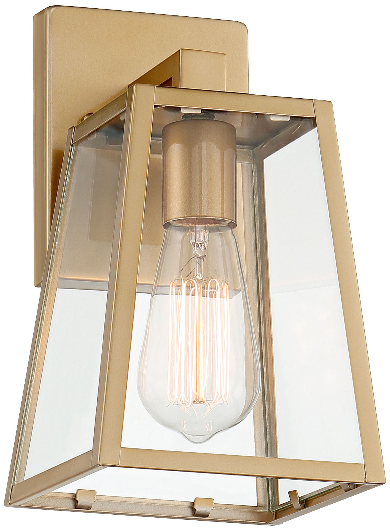 Image 4 John Timberland Arrington 10 3/4" High Soft Gold Wall Sconce more views