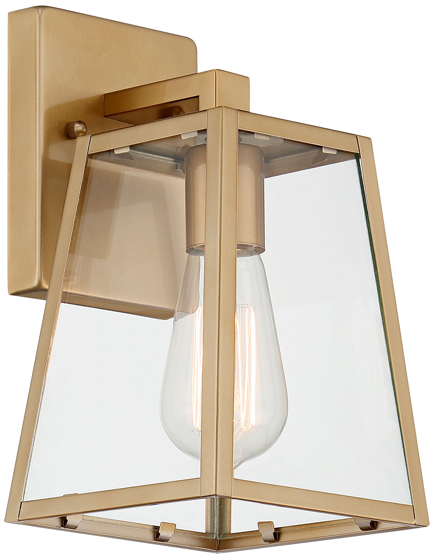 Image 5 John Timberland Arrington 10 3/4" High Soft Gold Wall Sconce more views