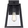 5_John Timberland Arrington 13" High Mystic Black Wall Lights Set of 2 more views