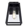 6_John Timberland Arrington 13" High Mystic Black Wall Lights Set of 2 more views
