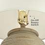 6_John Timberland Austin 28" Sand Ridged Jug Southwest Rustic Table Lamp more views