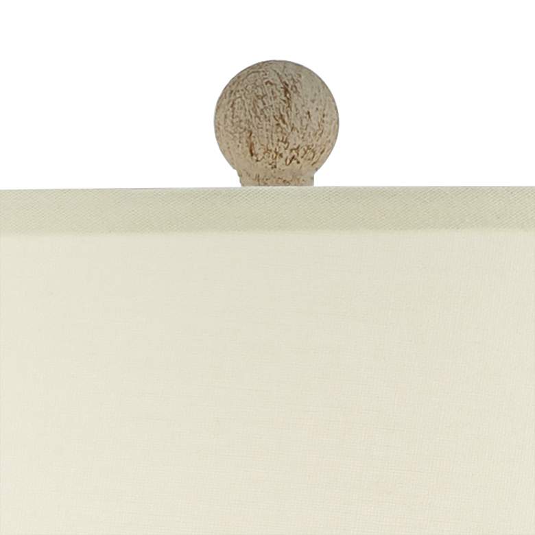 Image 4 John Timberland Austin 28" Southwest Rustic Table Lamp with USB Dimmer more views