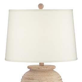 Image3 of John Timberland Austin Sand 32 1/4" Southwest Table Lamp with Riser more views