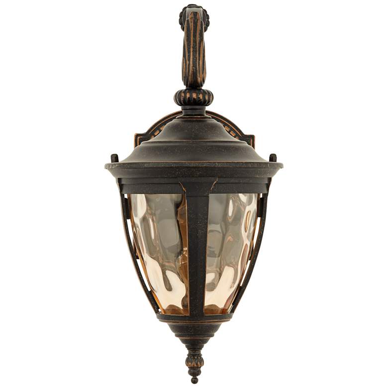 Image 6 John Timberland Bellagio 13 1/2" Bronze Downbridge LED Outdoor Light more views