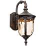 2_John Timberland Bellagio 16 1/2" Bronze Downbridge Outdoor Wall Light