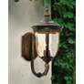 Thumbnail1 of John Timberland Bellagio 16 1/2" Bronze Upbridge Arm Outdoor Light