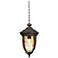 John Timberland Bellagio 18" High Bronze Outdoor Hanging Light
