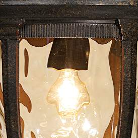 Image5 of John Timberland Bellagio 18" High Bronze Outdoor Hanging Light more views