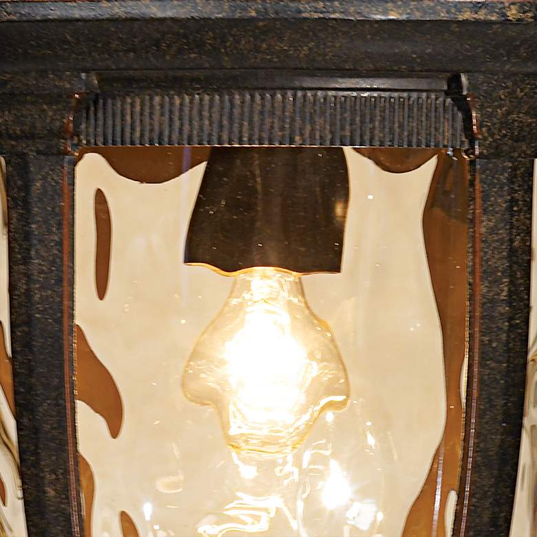 Image 5 John Timberland Bellagio 18" High Bronze Outdoor Hanging Light more views