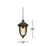 7_John Timberland Bellagio 18" High Bronze Outdoor Hanging Light more views