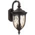 John Timberland Bellagio 20 1/2" Bronze Downbridge Outdoor Wall Light