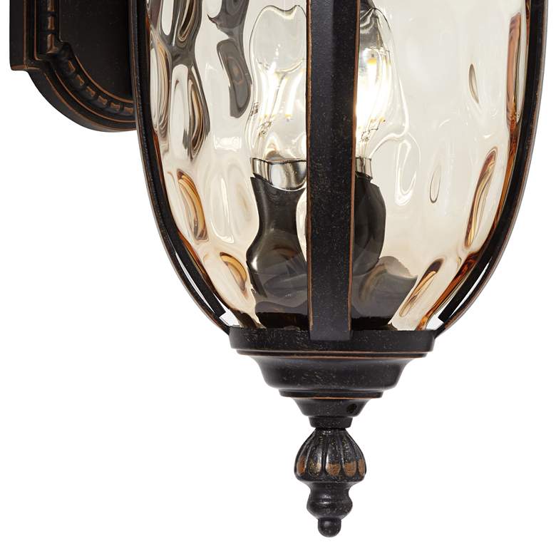 Image 4 John Timberland Bellagio 20 1/2" Bronze Downbridge Outdoor Wall Light more views