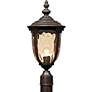 3_John Timberland Bellagio 21 1/4" High Bronze Outdoor Post Light