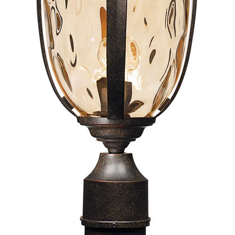 Image 5 John Timberland Bellagio 21 1/4" High Bronze Outdoor Post Light more views